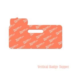 Bandage Badge Topper (Vertical) (lightweight acrylic)