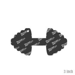 Barbell acrylic blank (3 inch)