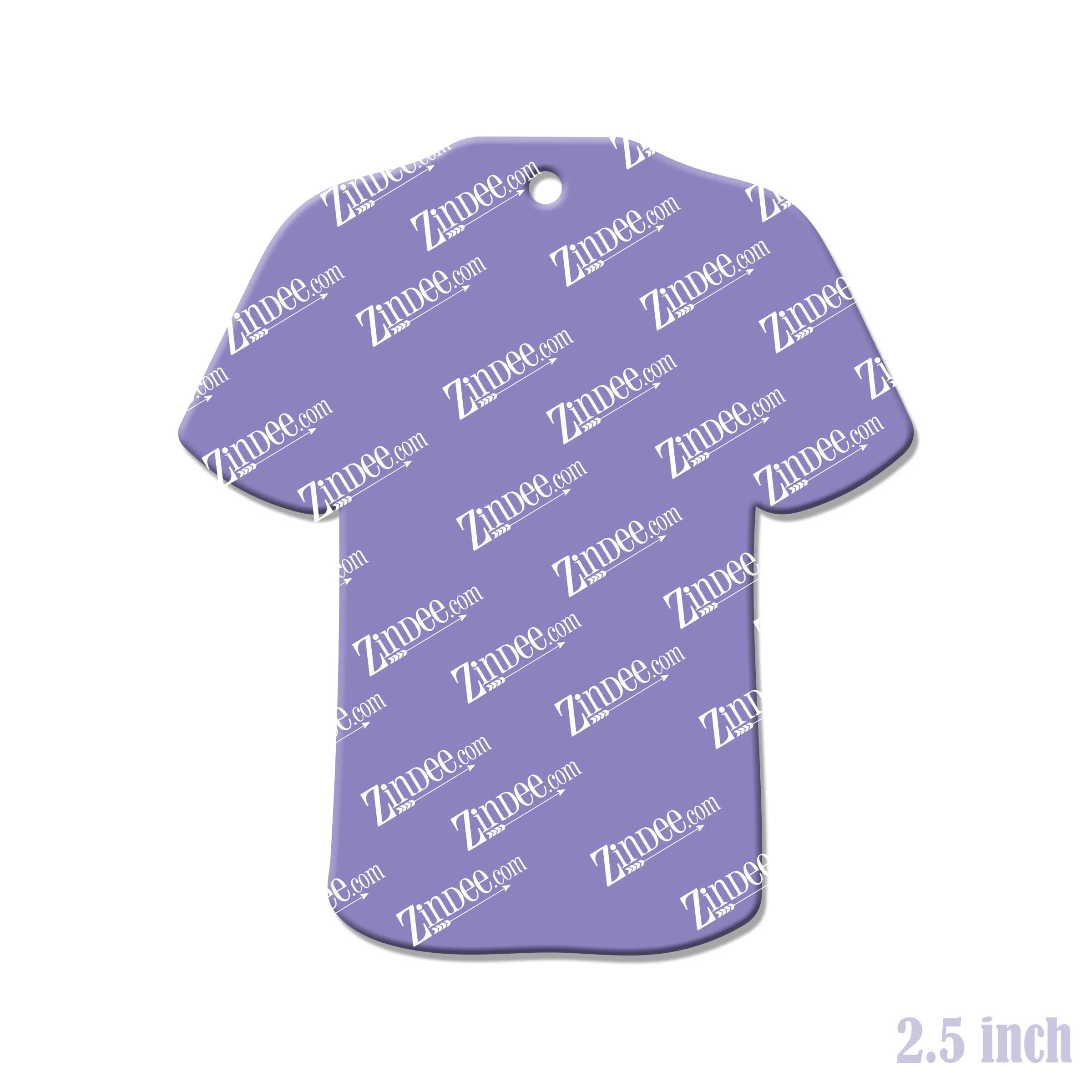 Baseball Jersey Acrylic Blank- Sticker- UV DTF (2.5 inch) - Image 2