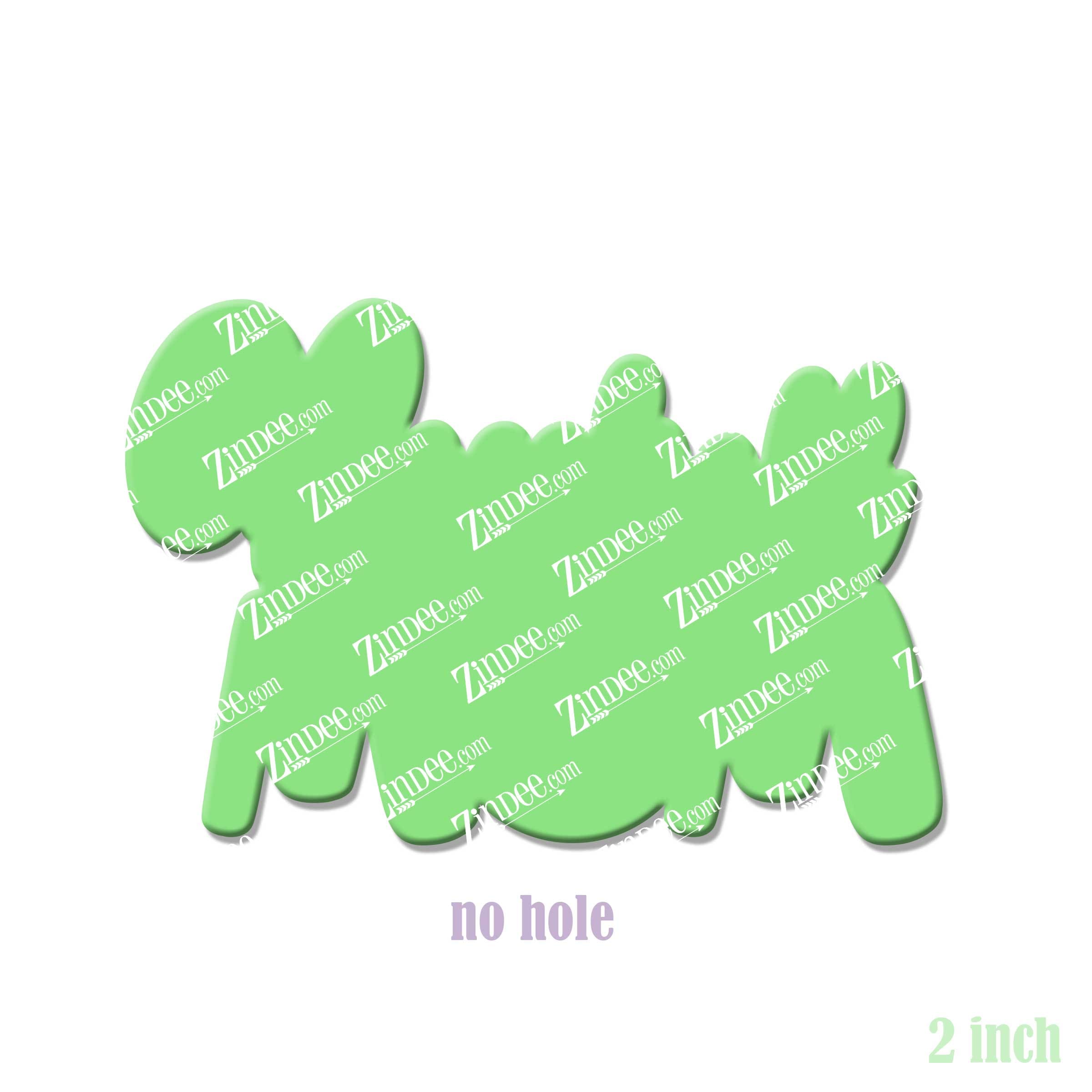 Alternative view of Baseball Mom Acrylic Blank- Sticker- UV DTF (2 inch) NO HOLE