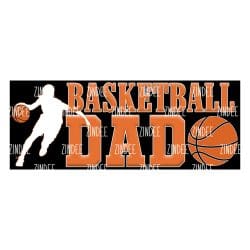 Basketball Dad Girl (Sublimation Transfer)