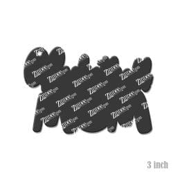 Alternative view of Basketball Mom Acrylic Blank- Sticker- UV DTF (3 inch)