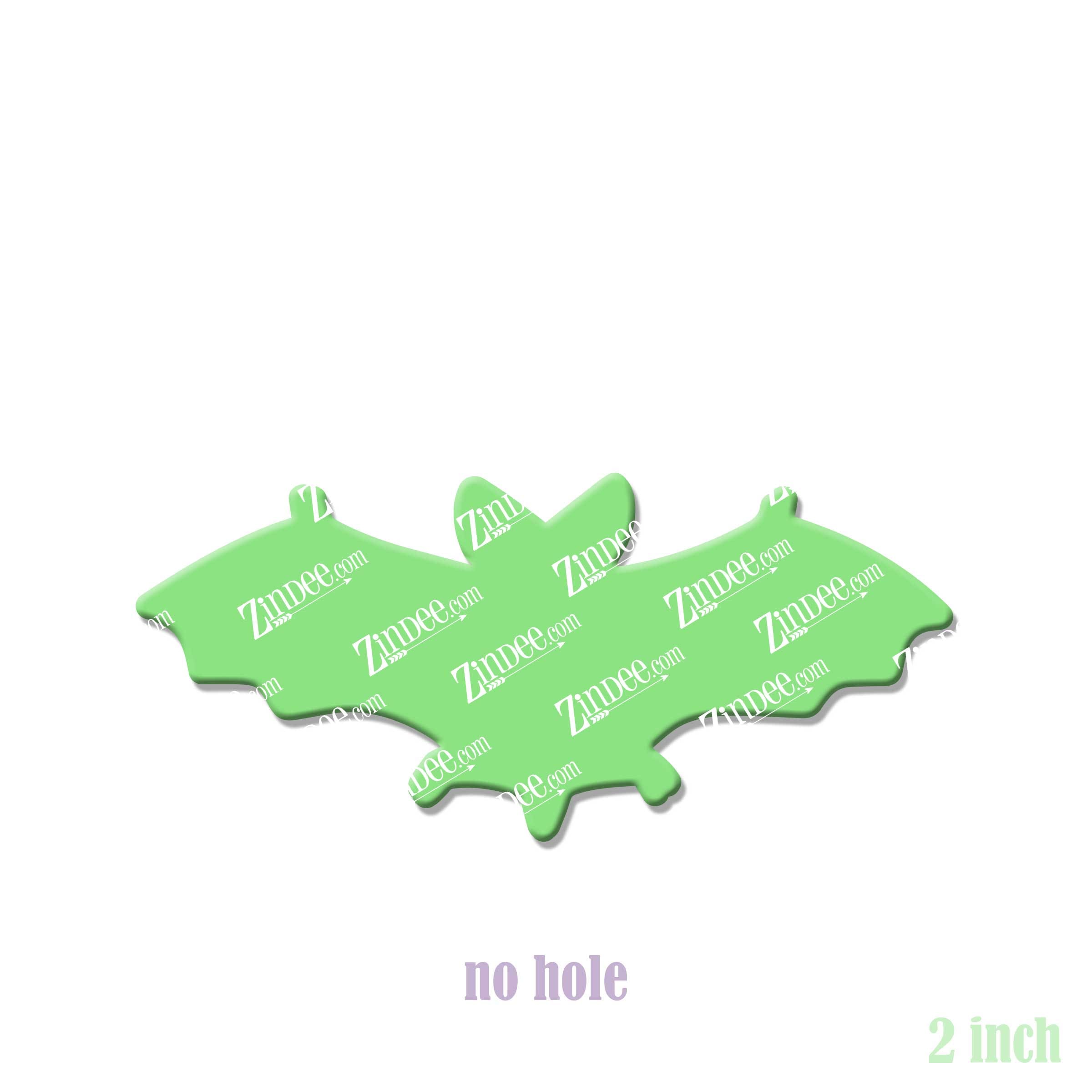 Alternative view of Bat (animal) Acrylic Blank- Sticker- UV DTF (2 inch) NO HOLE