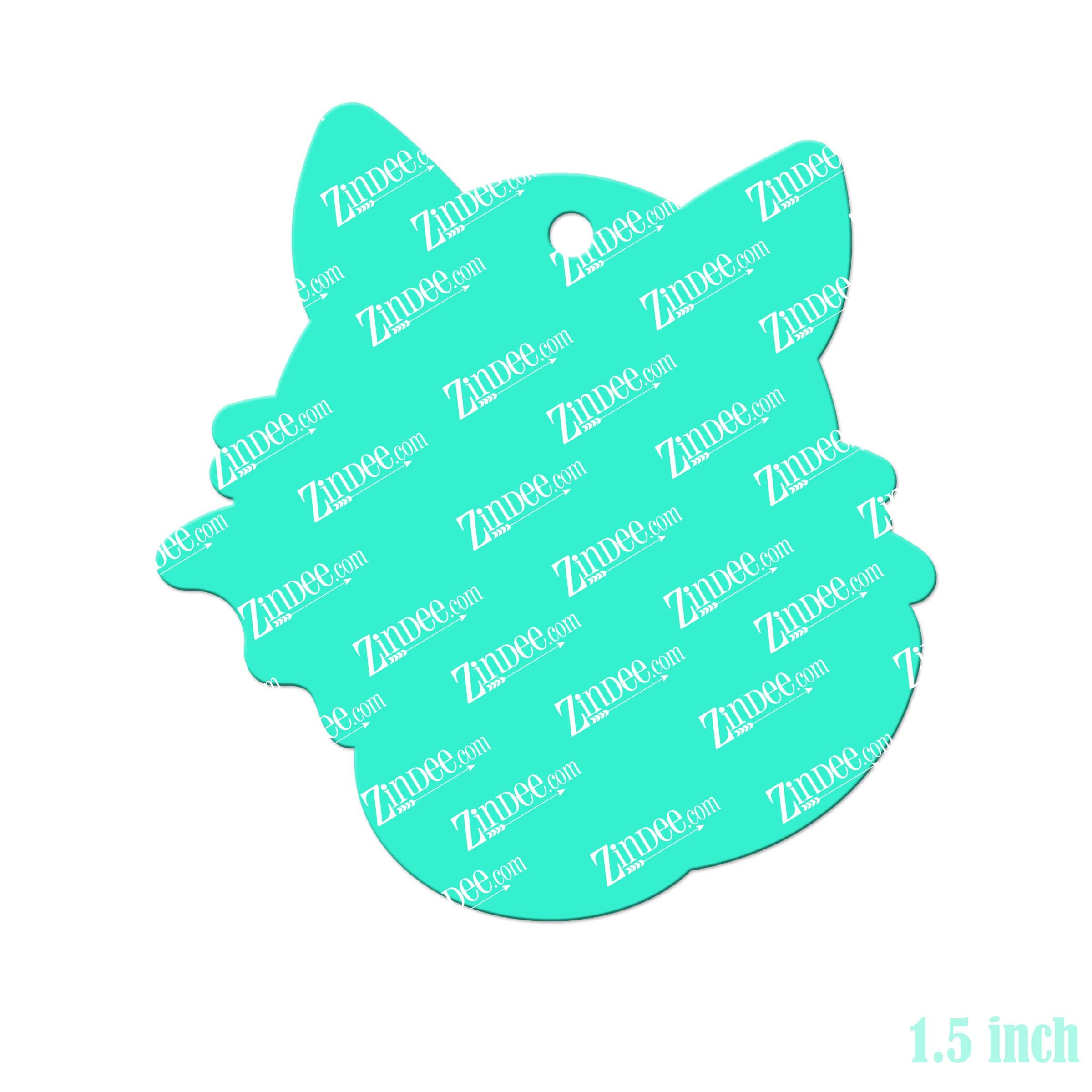 Bat Cat Acrylic Blank- Sticker- UV DTF (1.5 inch) - Image 2