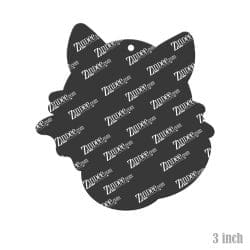 Alternative view of Bat Cat Acrylic Blank- Sticker- UV DTF (3 inch)