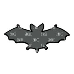 Bat (animal) – Acrylic Keychain Blank (3") | Optional Sticker or UV DTF