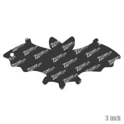 Alternative view of Bat (animal) – Acrylic Keychain Blank (3") | Optional Sticker or UV DTF