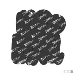 Be Extra – Acrylic Keychain Blank (3") | Optional Sticker or UV DTF - Image 2