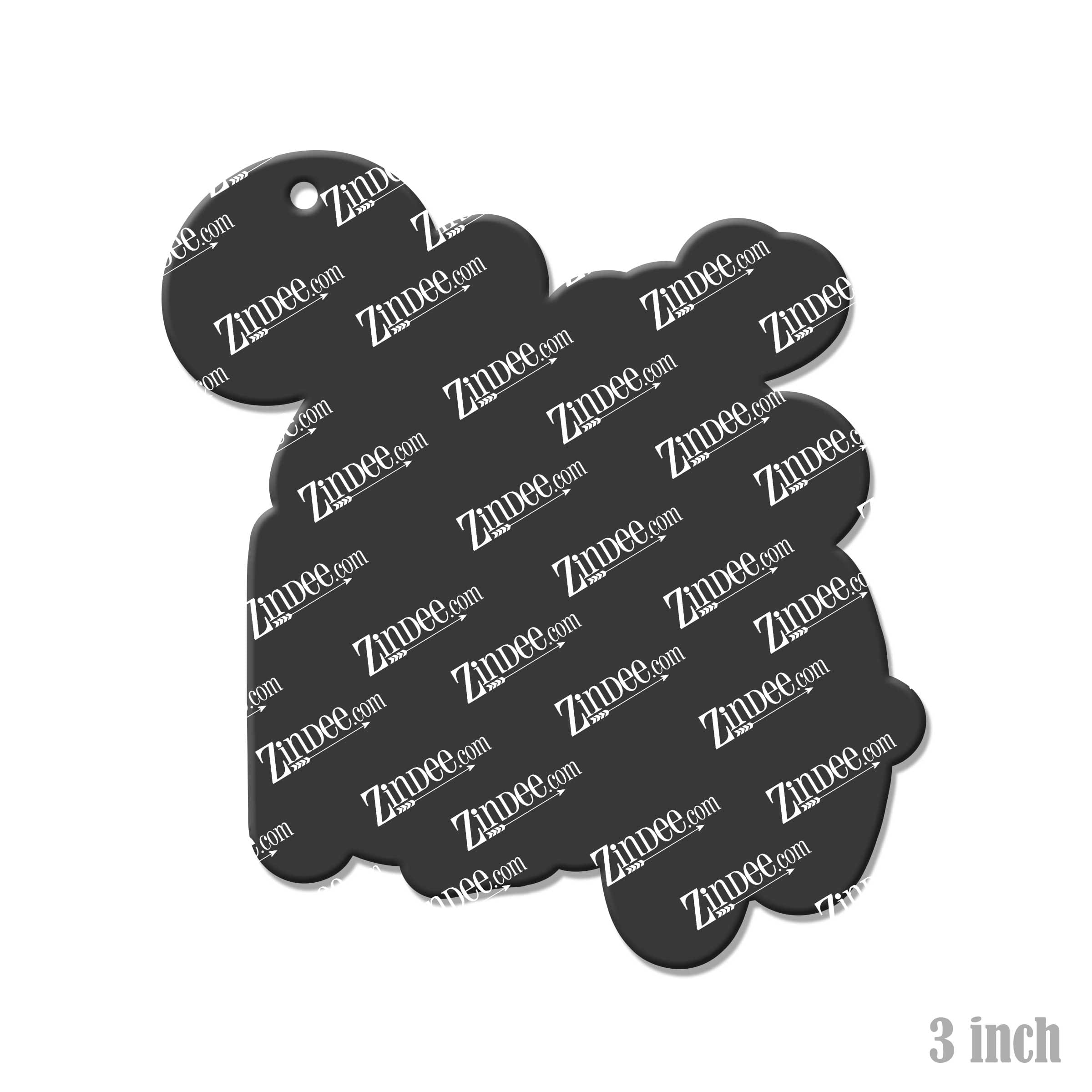 Alternative view of Be Kind Acrylic Blank- Sticker- UV DTF (3 inch)