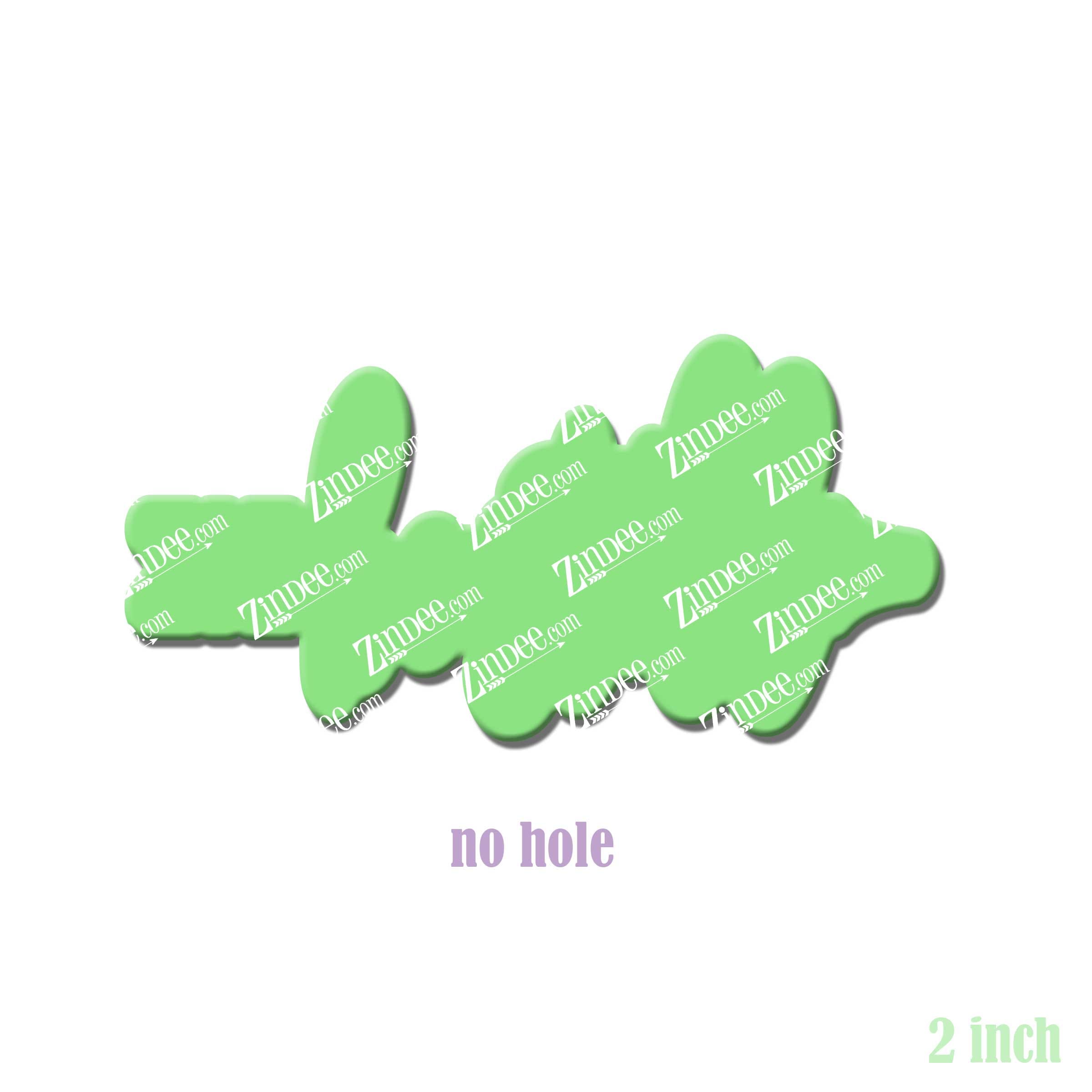 Be Still Arrow Acrylic Blank- Sticker- UV DTF (2 inch) NO HOLE (5 piece minimum)