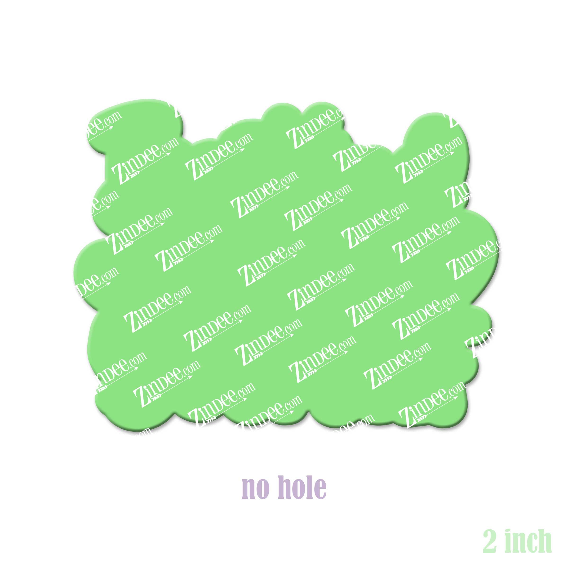 Alternative view of Be Kind to Yourself Acrylic Blank- Sticker- UV DTF (2 inch) NO HOLE