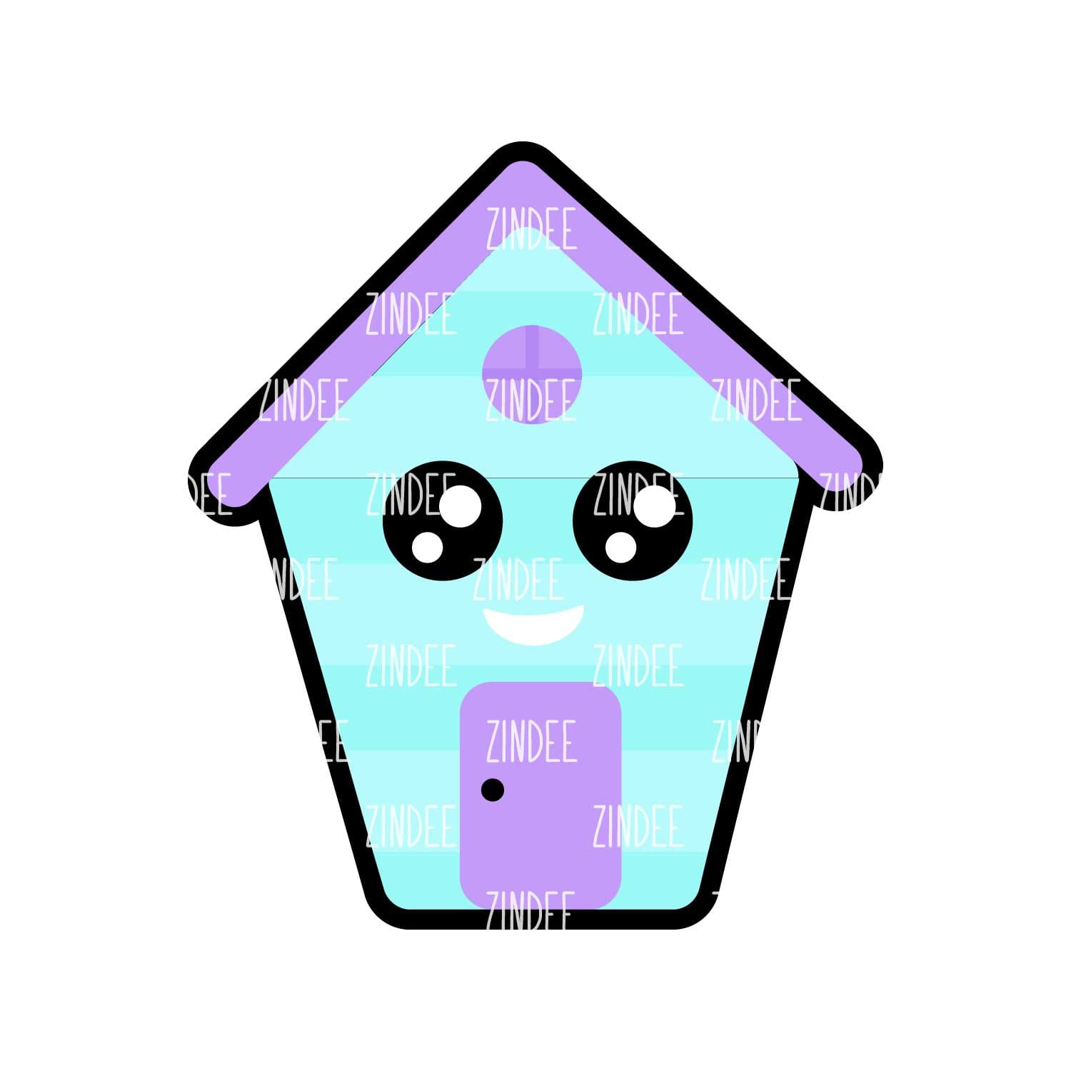 Beach Cabana Acrylic Blank- Sticker- UV DTF (1.5 inch)