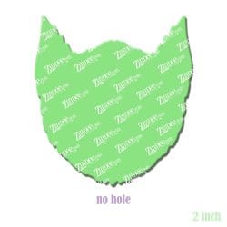 Beard acrylic blank (2 inch) NO HOLE (5 piece minimum)