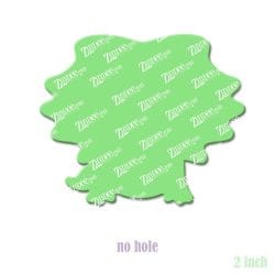 Alternative view of Bearded Dragon – Acrylic Badge Reel Blank (2") No Hole | Optional Sticker or UV DTF