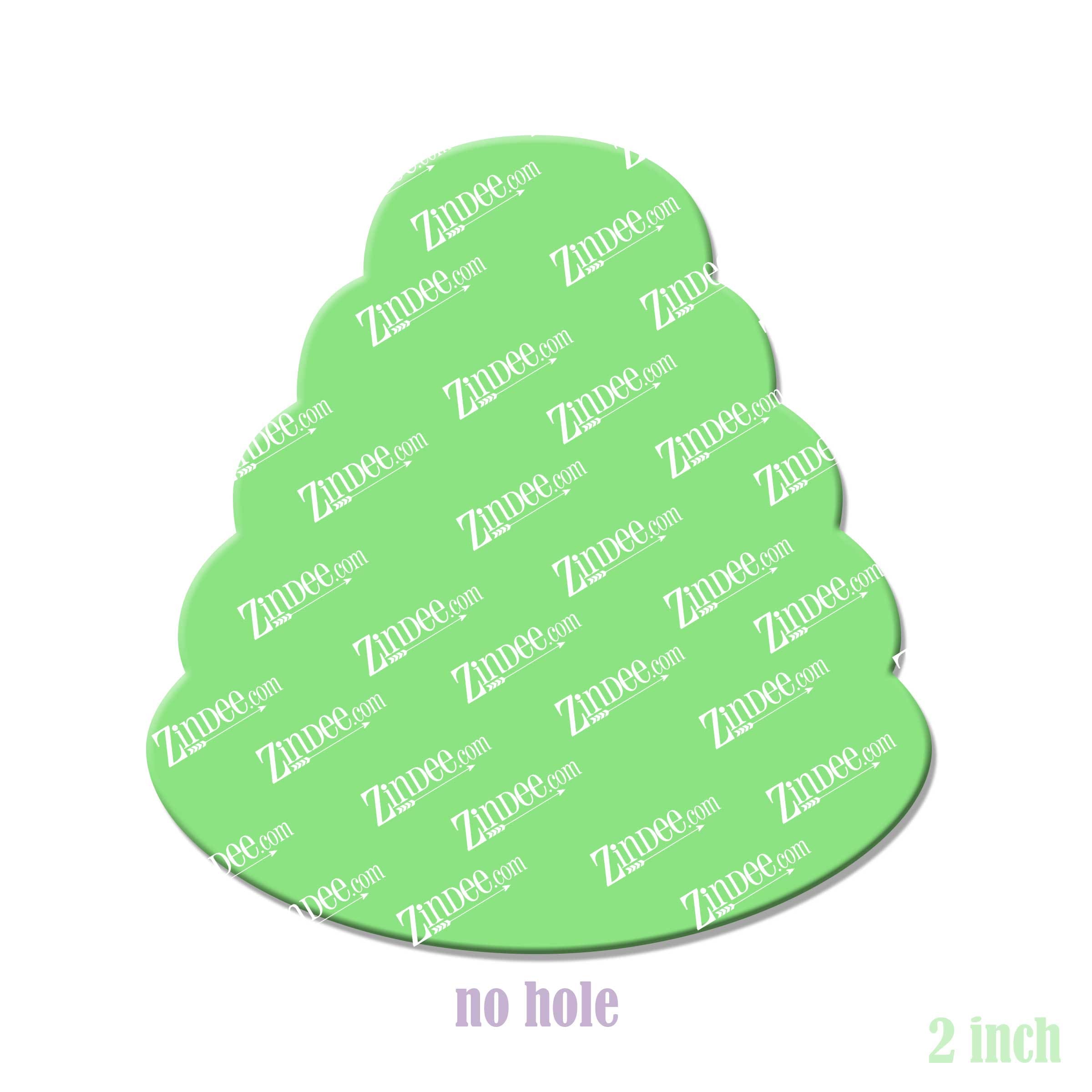 Alternative view of Beehive Acrylic Blank- Sticker- UV DTF (2 inch) NO HOLE