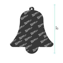 Bell acrylic blank (3 inch)