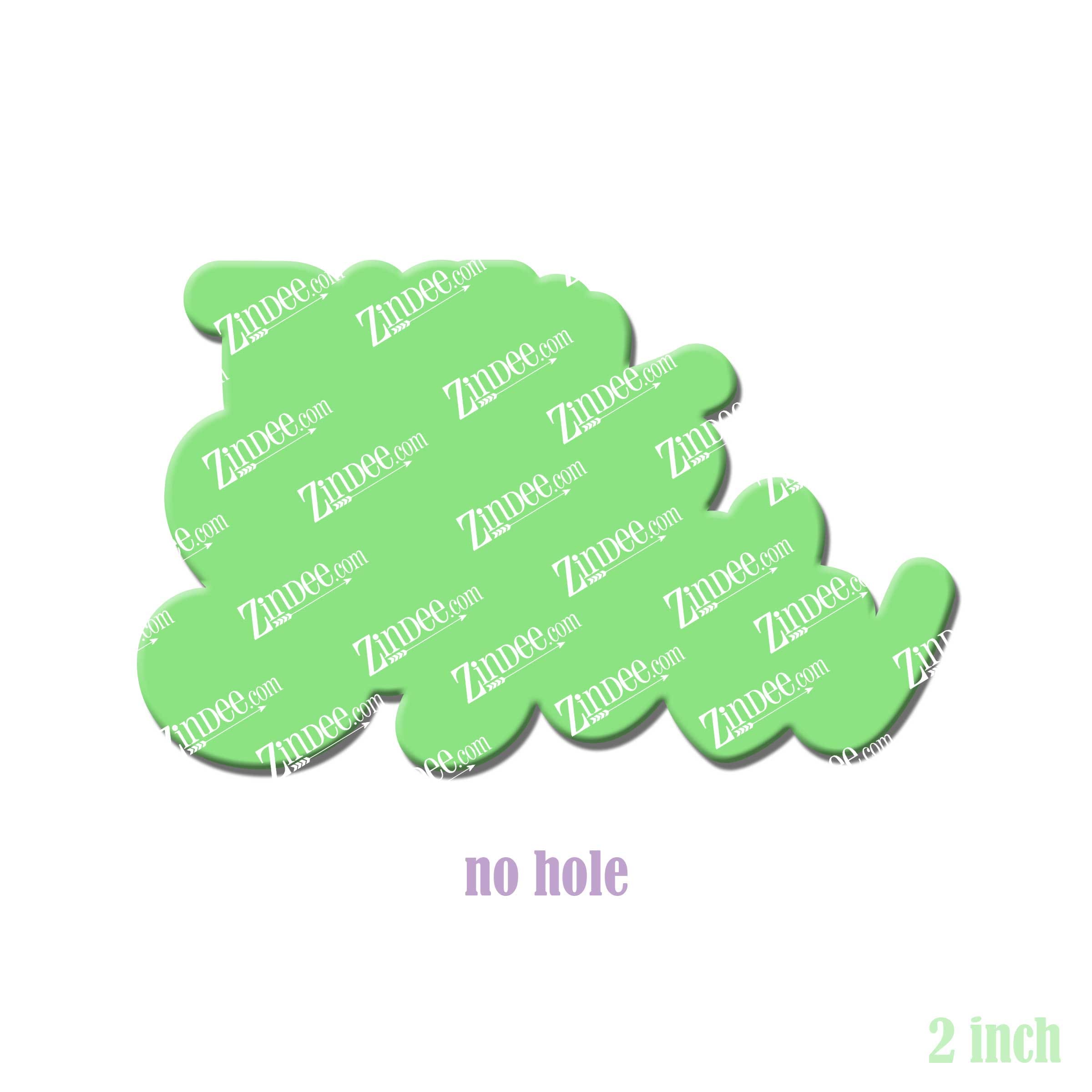 Big Sister acrylic blank (2 inch) NO HOLE (5 piece minimum)