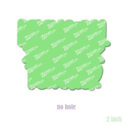 Alternative view of Bilingual Teacher – Acrylic Badge Reel Blank (2") No Hole | Optional Sticker or UV DTF
