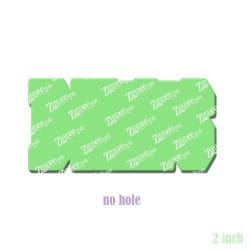 Alternative view of Bills (word) – Acrylic Badge Reel Blank (2") No Hole | Optional Sticker or UV DTF