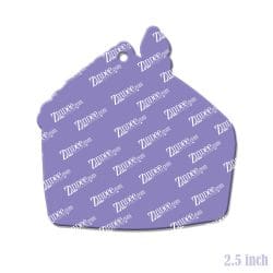 Alternative view of Birthday Cake Slice Acrylic Blank- Sticker- UV DTF (2.5 inch)