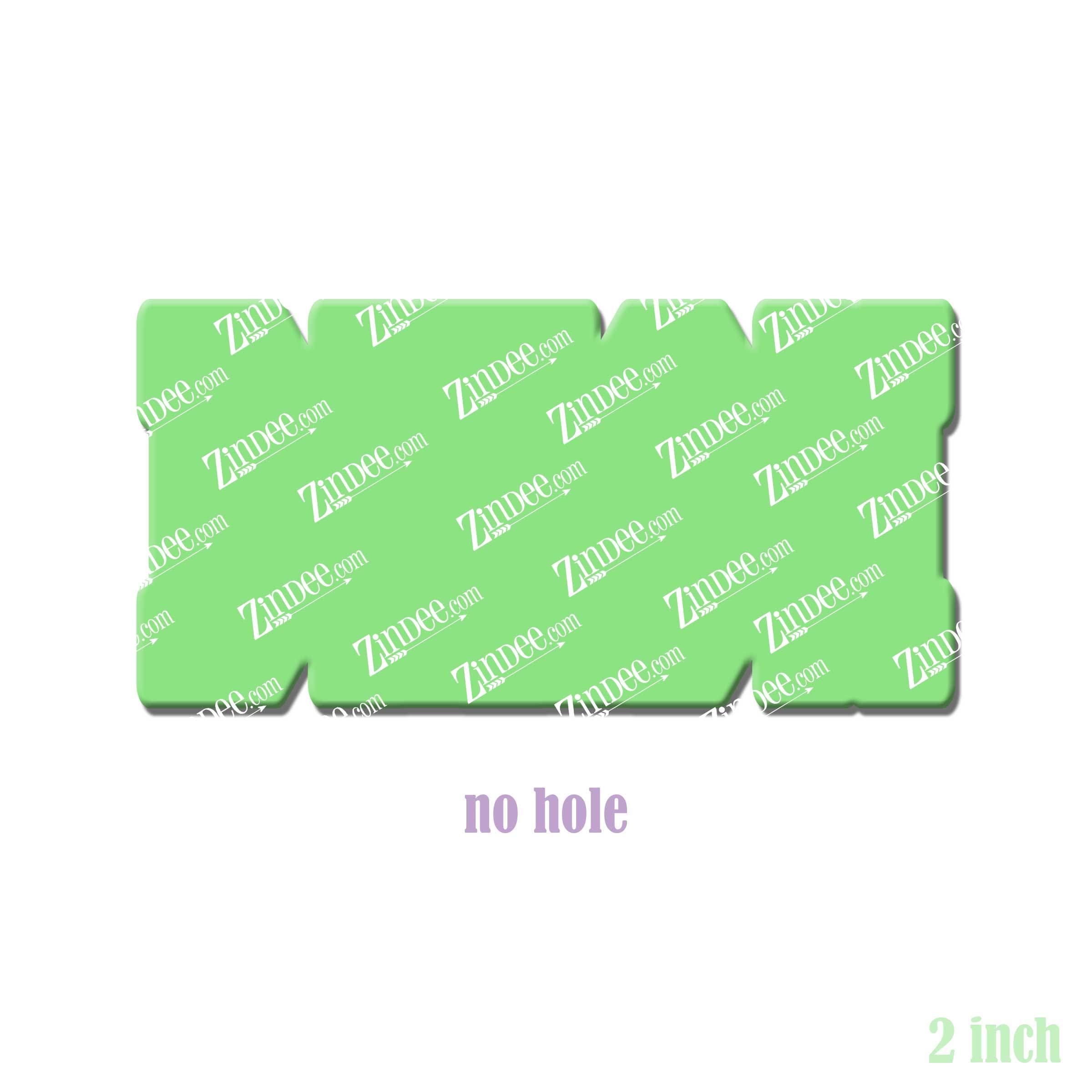 Bitch (blocky) (word) acrylic blank (2 inch) NO HOLE (5 piece minimum)