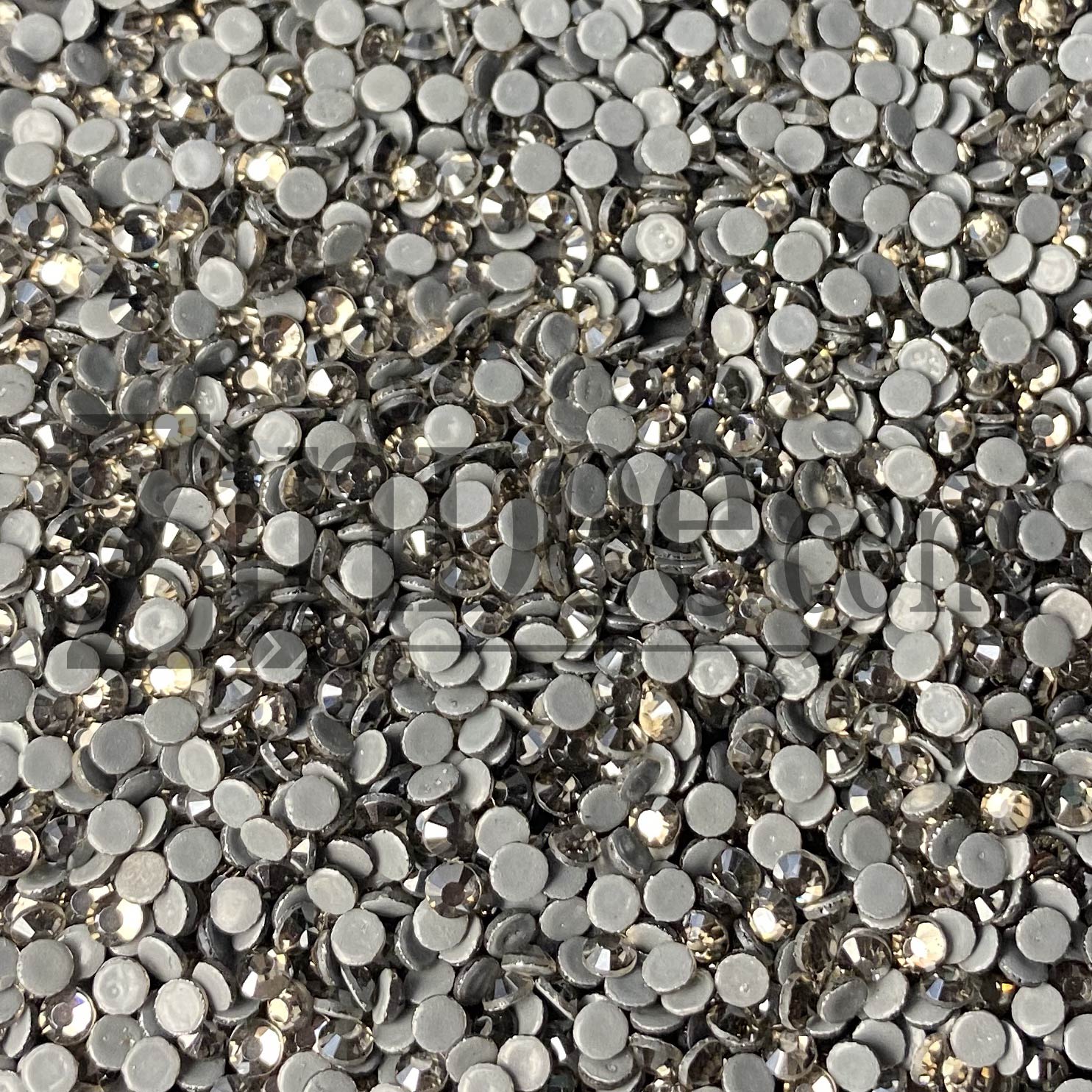 Alternative view of Black diamond Hotfix Rhinestone ss10 (machine cut) 10 Gross