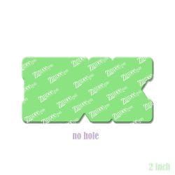 Blocky F (word) acrylic blank (2 inch) NO HOLE (5 piece minimum)