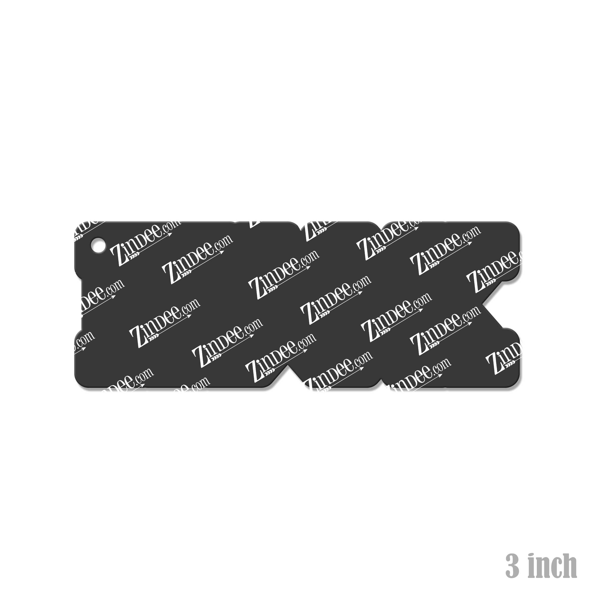 Blocky F (word) acrylic blank (3 inch)