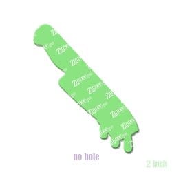 Alternative view of Bloody Knife – Acrylic Badge Reel Blank (2") No Hole | Optional Sticker or UV DTF
