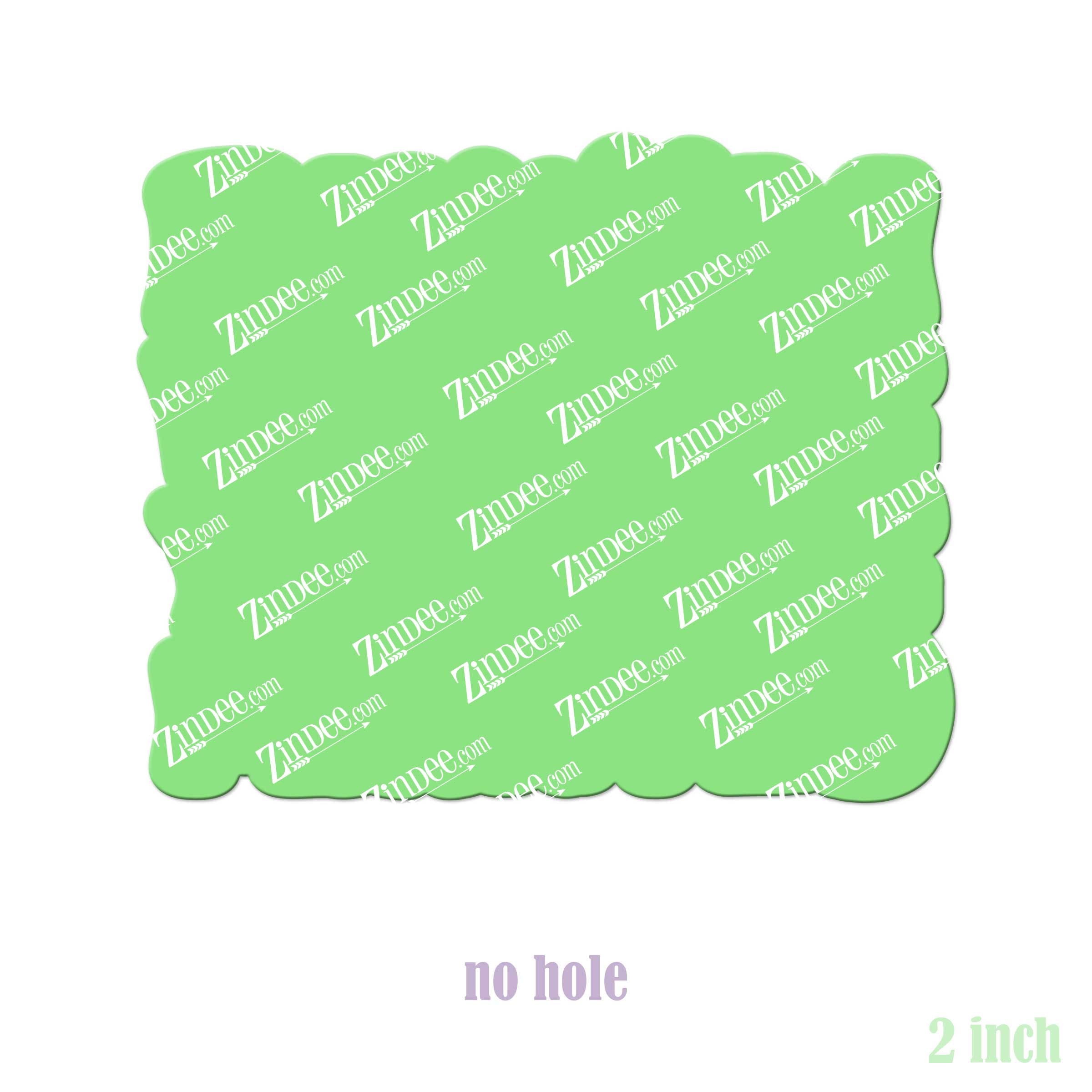 Bloom Where Planted Acrylic Blank- Sticker- UV DTF (2 inch) NO HOLE - Image 2