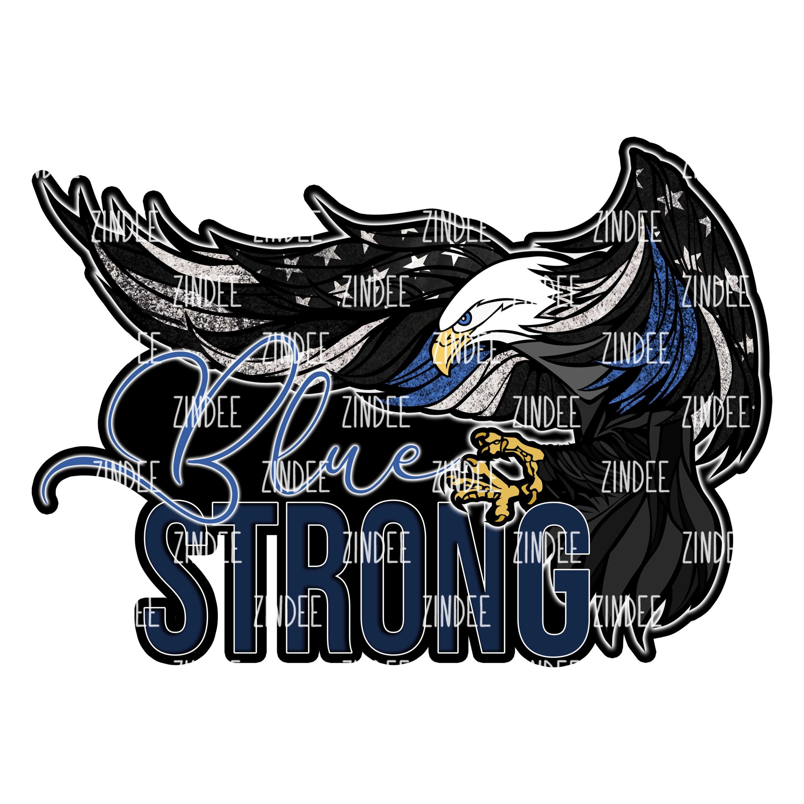 Blue Strong (Sublimation Transfer)