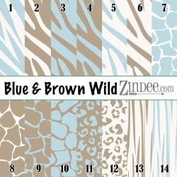 Blue and Brown Wild (vinyl)
