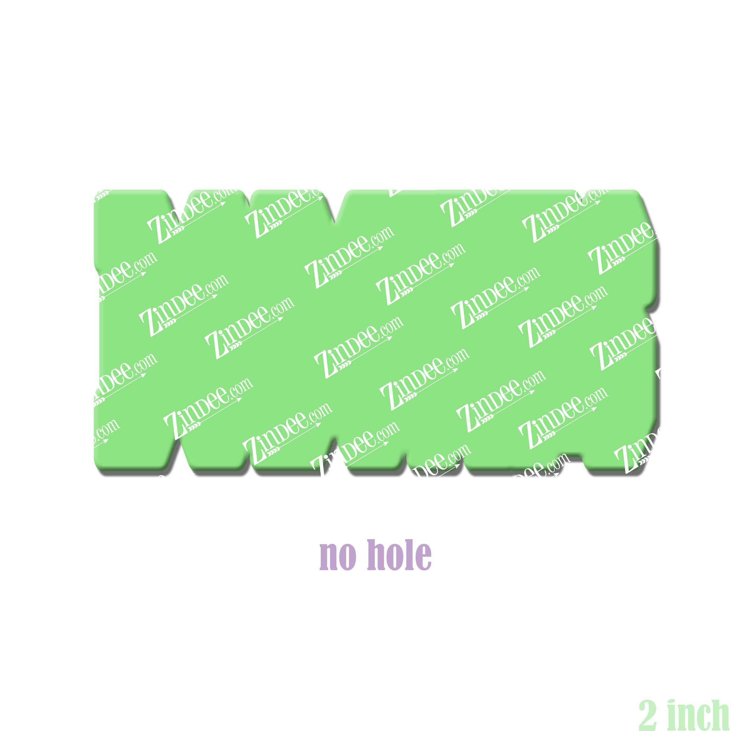 Bobcats acrylic blank (2 inch) NO HOLE (5 piece minimum)