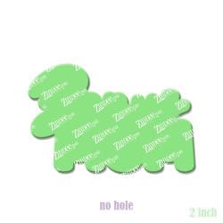 Bonus Mom acrylic blank (2 inch) NO HOLE