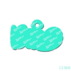 Alternative view of Boo (word) Acrylic Blank- Sticker- UV DTF (1.5 inch)