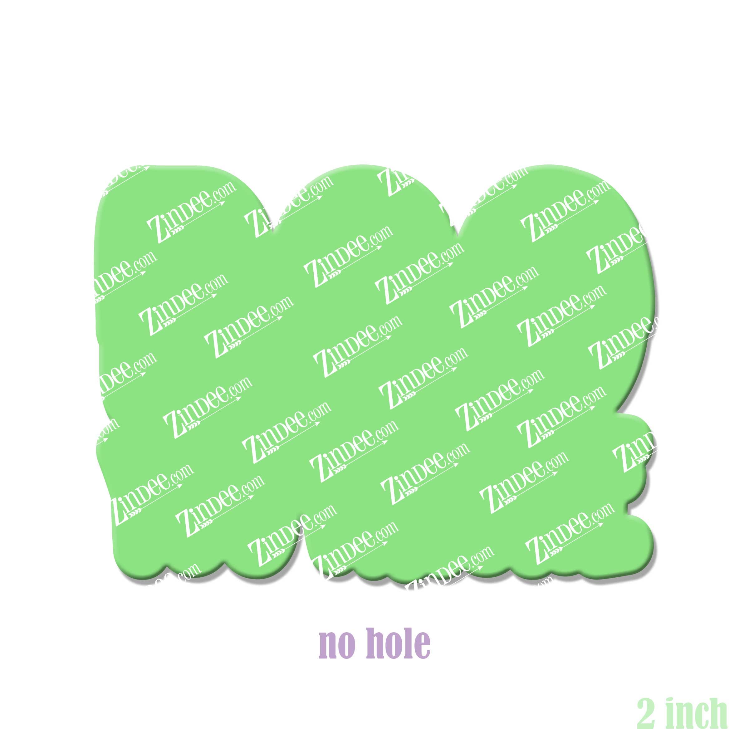 Boo You Whore Acrylic Blank- Sticker- UV DTF (2 inch) NO HOLE - Image 2