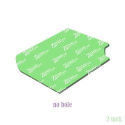 Alternative view of Book – Acrylic Badge Reel Blank (2") No Hole | Optional Sticker or UV DTF