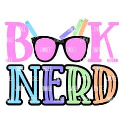 Book Nerd (Sublimation Transfer)
