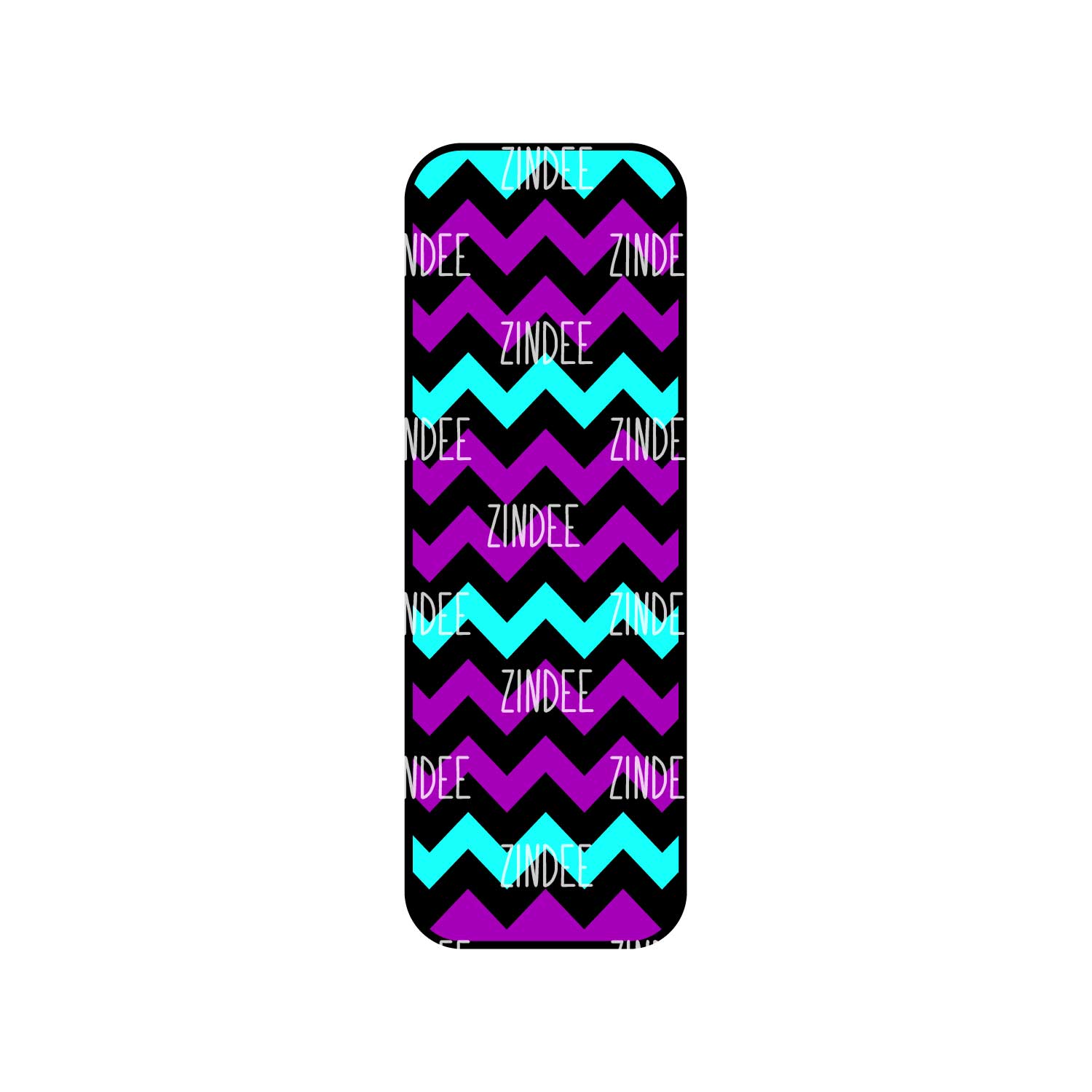 Alternative view of Bookmark (engrave-able) no hole