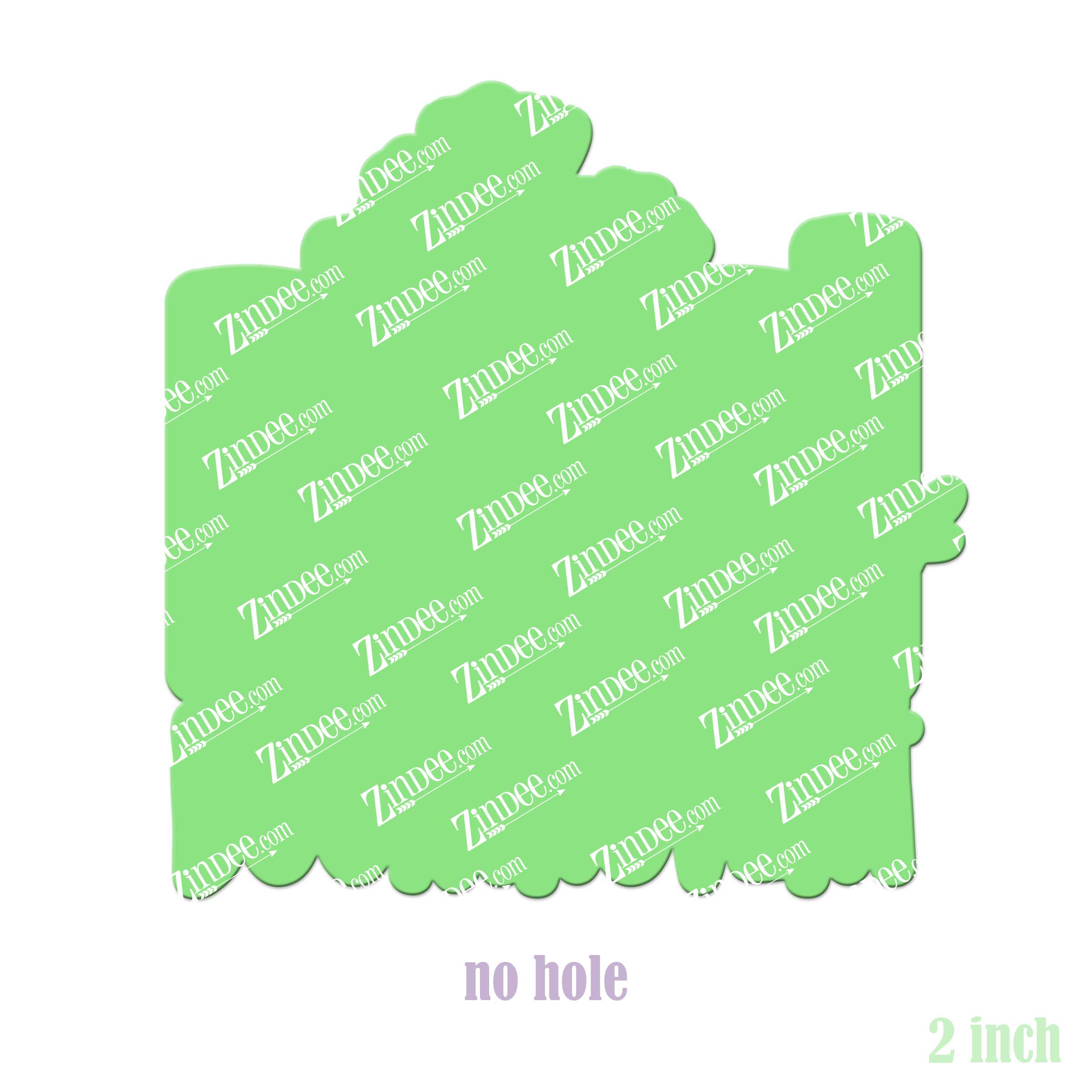 Alternative view of Booktrovert Acrylic Blank- Sticker- UV DTF (2 inch) NO HOLE