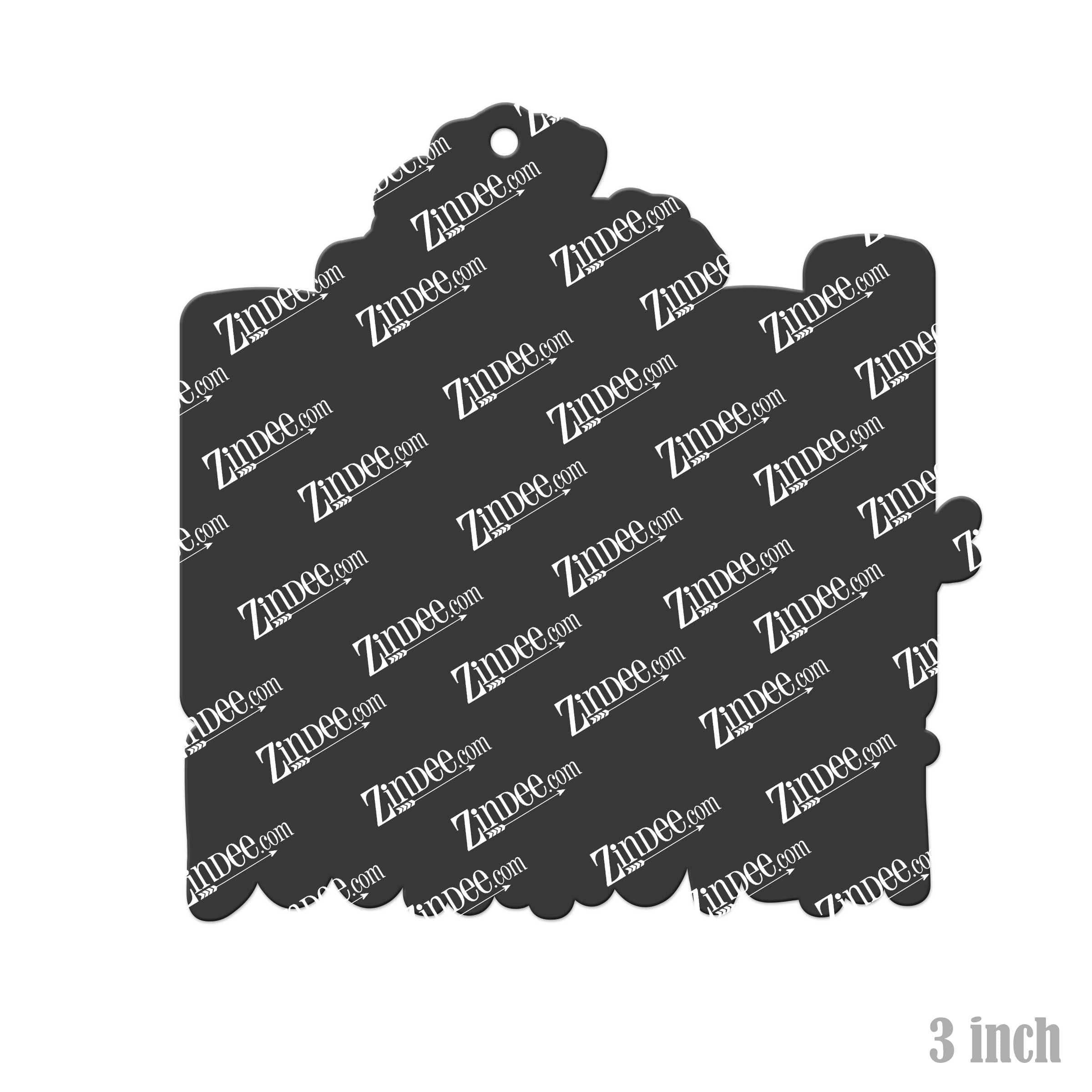 Booktrovert Acrylic Blank- Sticker- UV DTF (3 inch) - Image 2