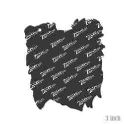 Border Collie Head acrylic blank (3 inch)