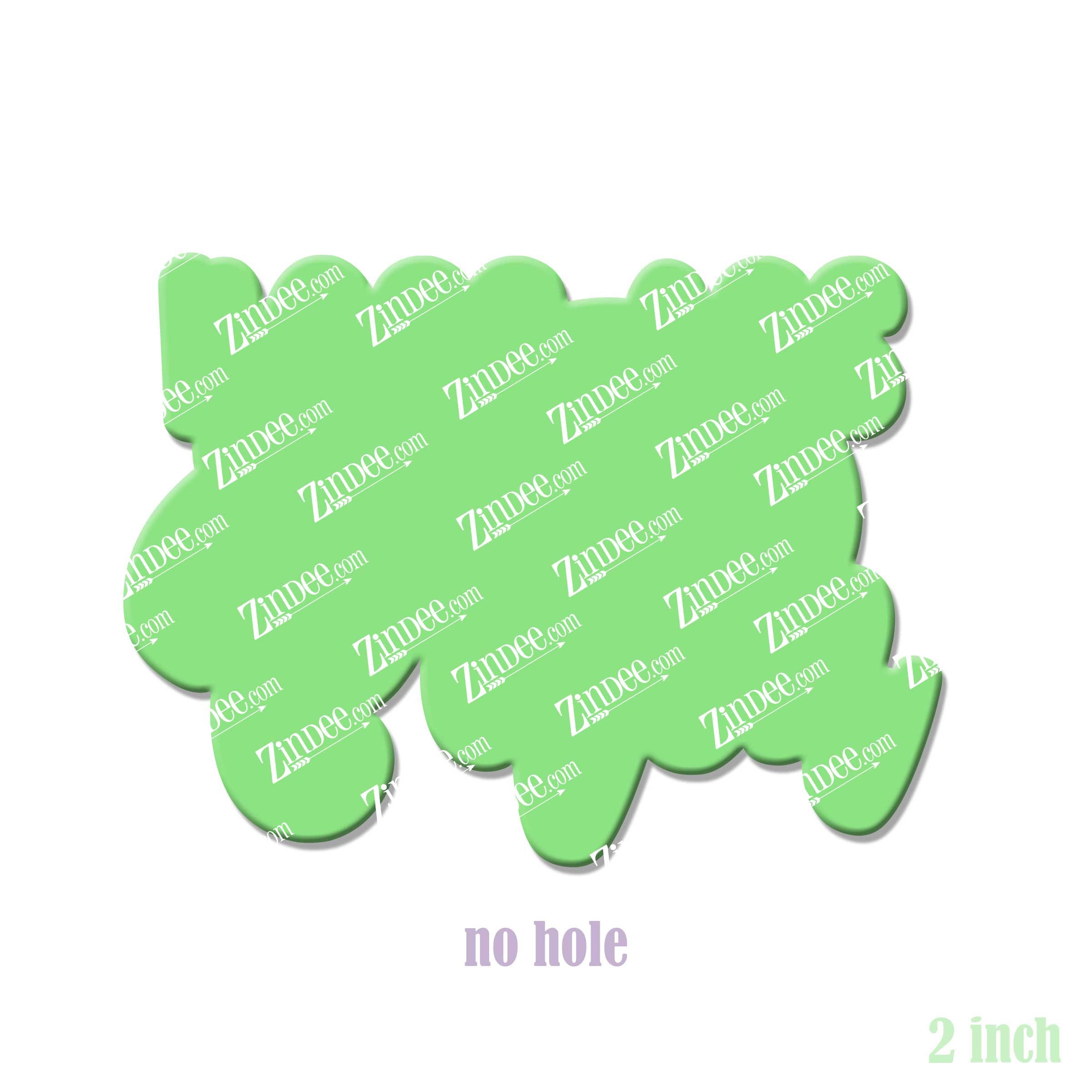 Boss Ass Bitch acrylic blank (2 inch) NO HOLE