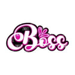 Alternative view of Boss Acrylic Blank- Sticker- UV DTF (2 inch) NO HOLE (5 PIECE MINIMUM)