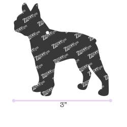 Boston Terrier acrylic blank (3 inch)