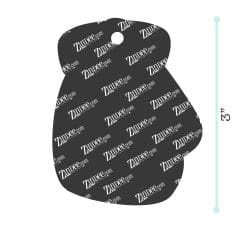 Alternative view of Boxing Glove – Acrylic Keychain Blank (3") | Optional Sticker or UV DTF