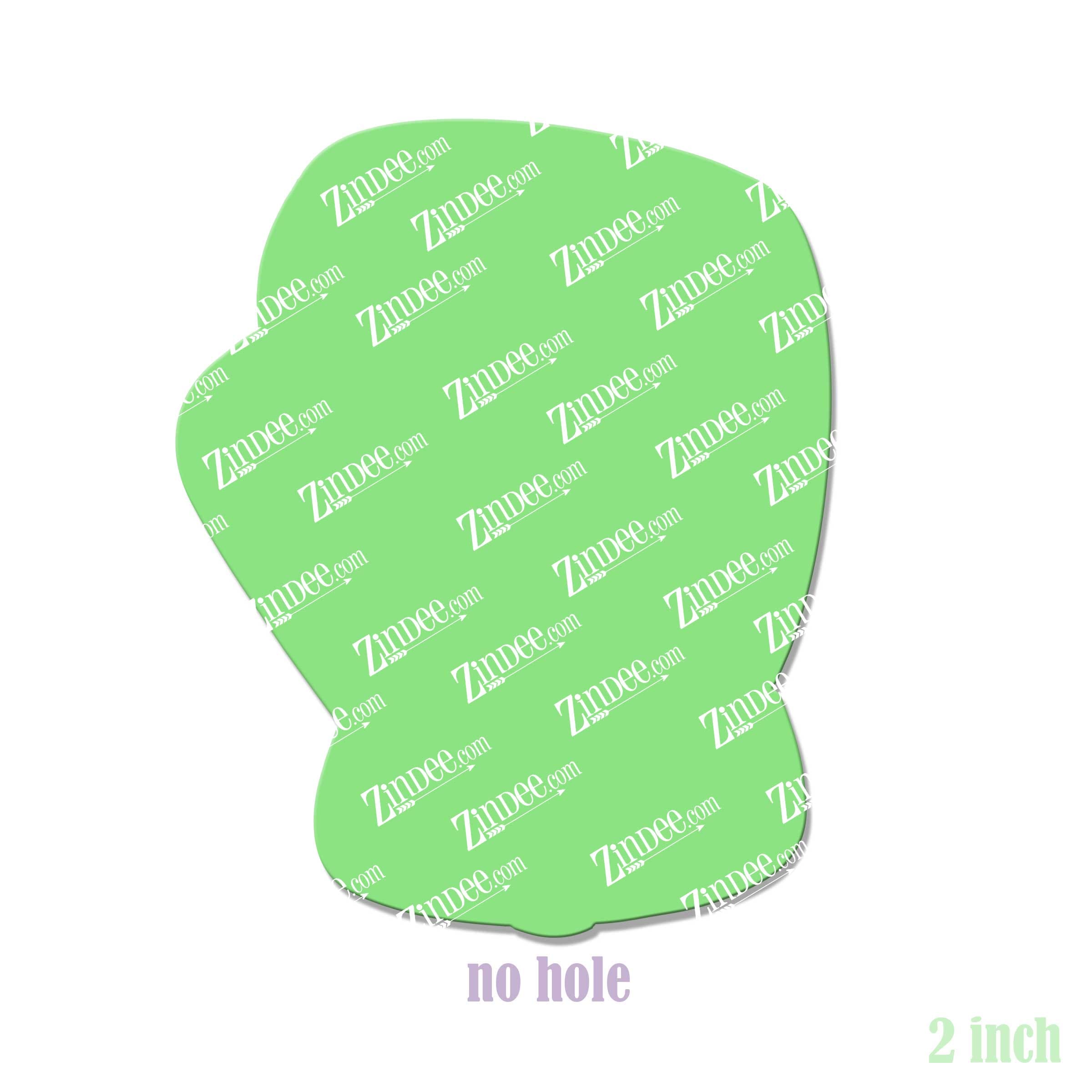 Alternative view of Boxing Glove Acrylic Blank- Sticker- UV DTF (2 inch) NO HOLE