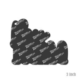Alternative view of Boy Mama – Acrylic Keychain Blank (3") | Optional Sticker or UV DTF