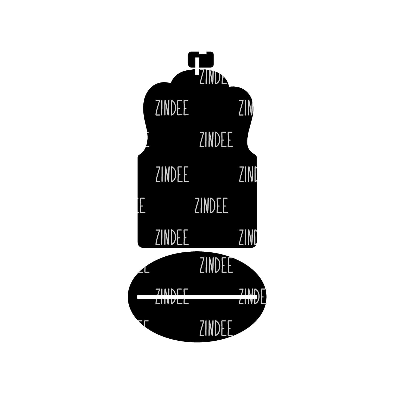 Alternative view of Bracket Keychain Display