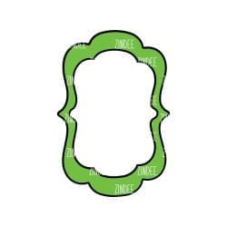 Alternative view of Bracket Open Ornament 4"